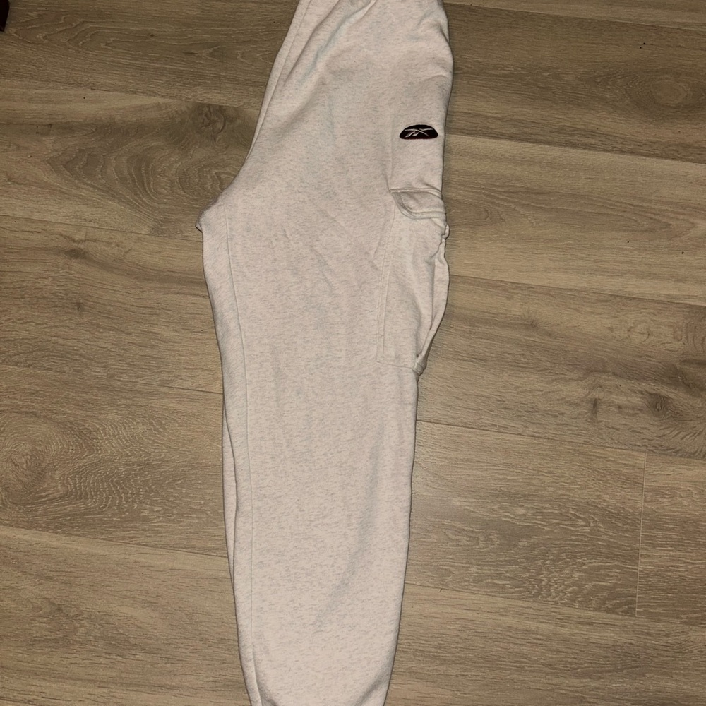 Reebok Women's White Jogger Pants